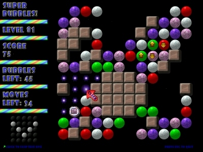Brain Block's Super Bubbles Screenshot
